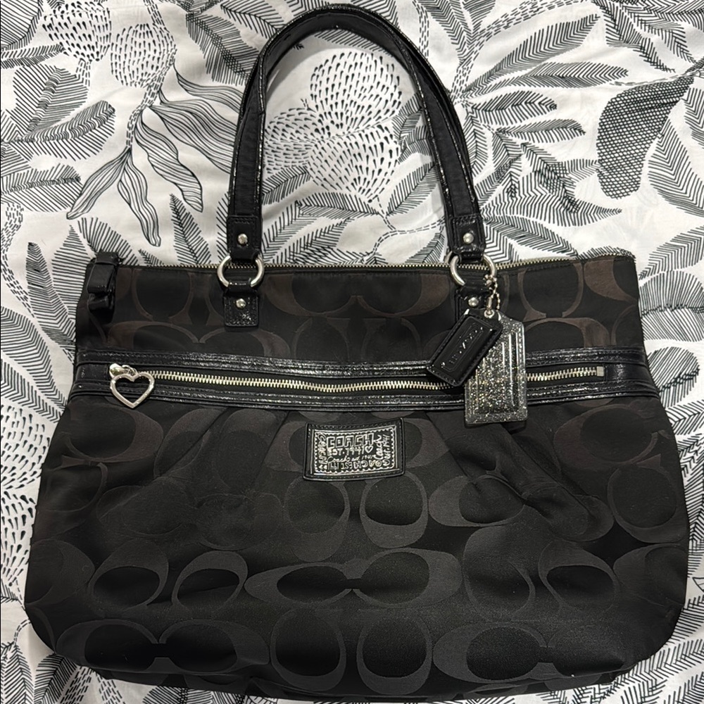 Coach Black Tote Bag Classic Design